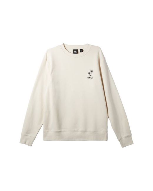 Quiksilver Surf the Earth Crewneck Sweatshirt in at Small