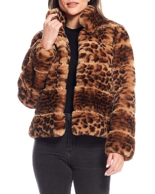 Donna Salyers Fabulous Furs Posh Quilted Faux Fur Jacket in at X-Small