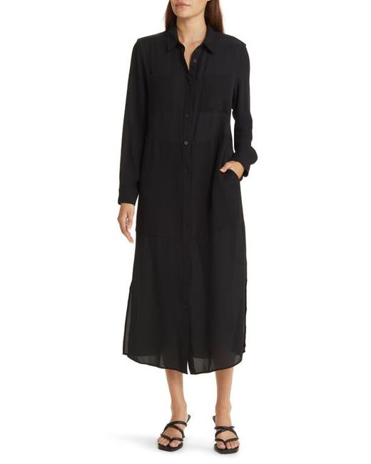 Nordstrom Long Sleeve Shirtdress in at Xx-Small