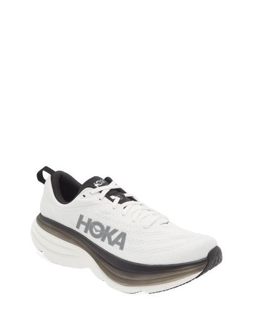 Hoka Bondi 8 Running Shoe in Black at 7.5