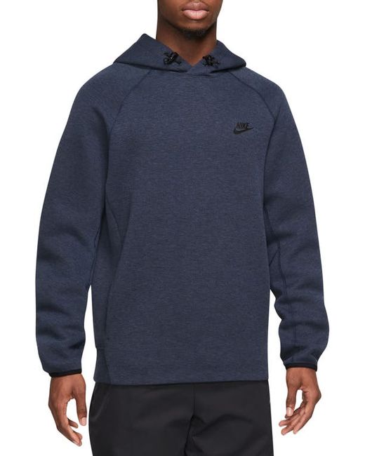 Nike Tech Fleece Pullover Hoodie in Obsidianheather at Small