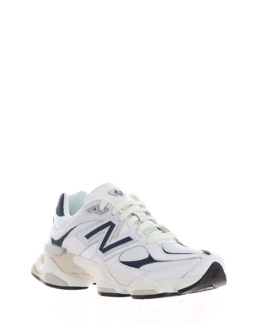 New Balance 9060 Sneaker in White/Navy at