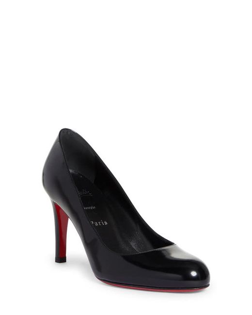 Christian Louboutin Pumppie Round Toe Pump in B439 Lin at 5.5Us