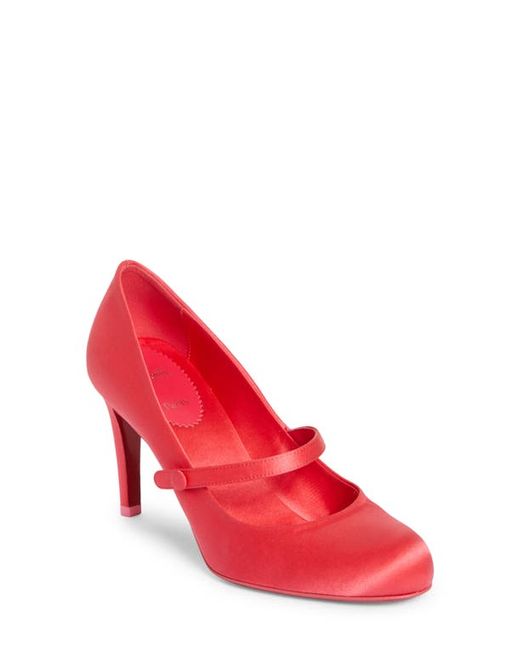 Christian Louboutin Pumppie Round Toe Mary Jane Pump in at 5.5Us