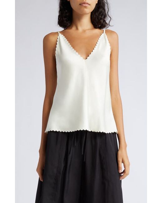 Jil Sander Scalloped Camisole in at