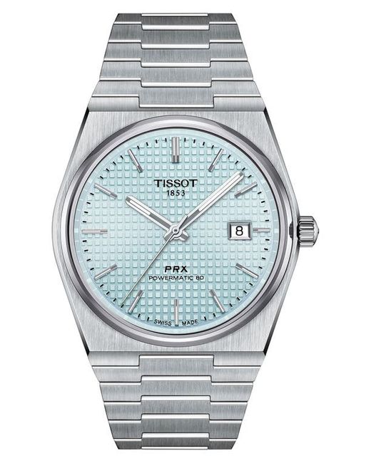 Tissot PRX Powermatic 80 Bracelet Watch 40mm in at