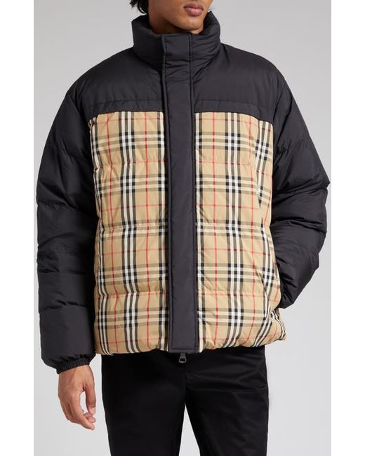 Burberry Oakmere Reversible Puffer Jacket in at Small