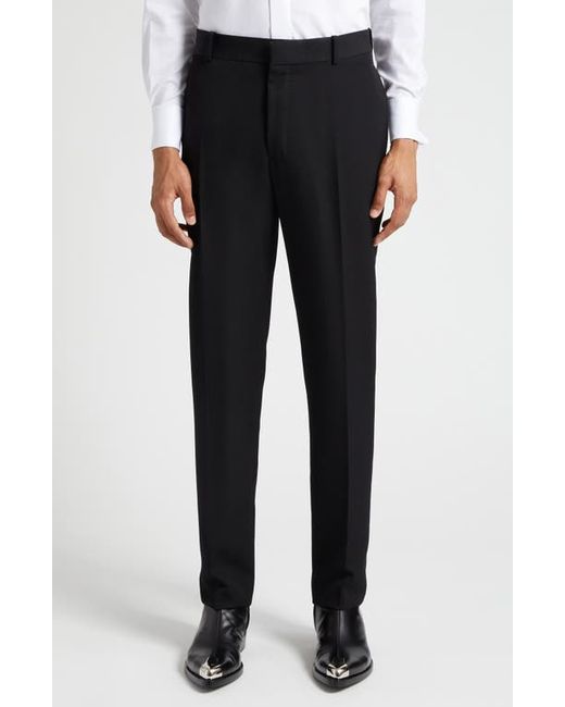 Alexander McQueen Wool Cigarette Trousers in at 30 Us