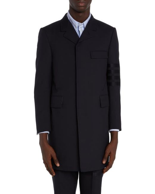 Thom Browne Fit 1 Classic Chesterfield Wool Jacket in at 2