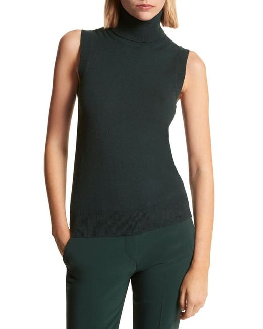 Michael Kors Collection Sleeveless Cashmere Turtleneck Sweater in at X-Small