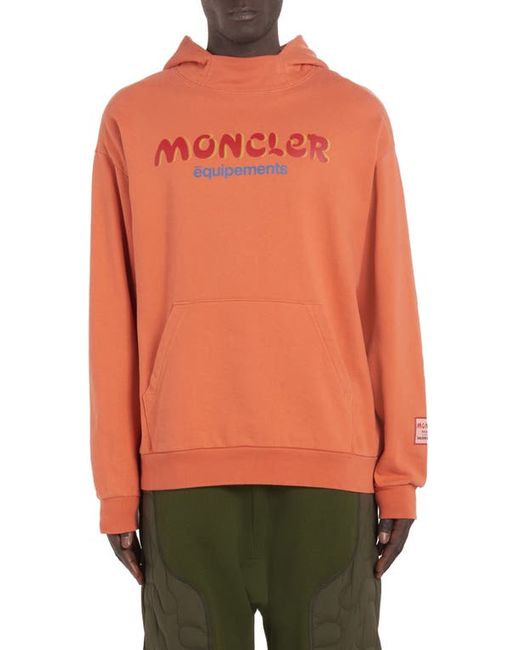 Moncler Genius Logo Cotton Hoodie in at Small