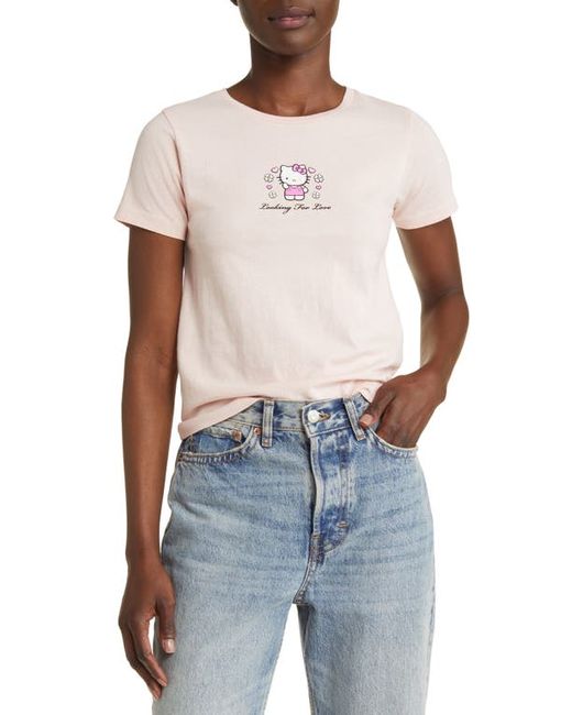 Golden Hour x Hello Kitty Love Angel Cotton Graphic T-Shirt in at X-Small