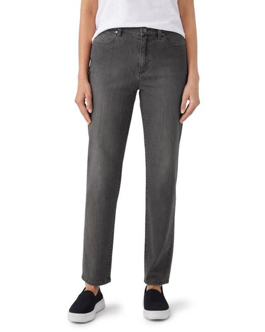Eileen Fisher High Waist Slim Fit Jeans in at Xx-Small