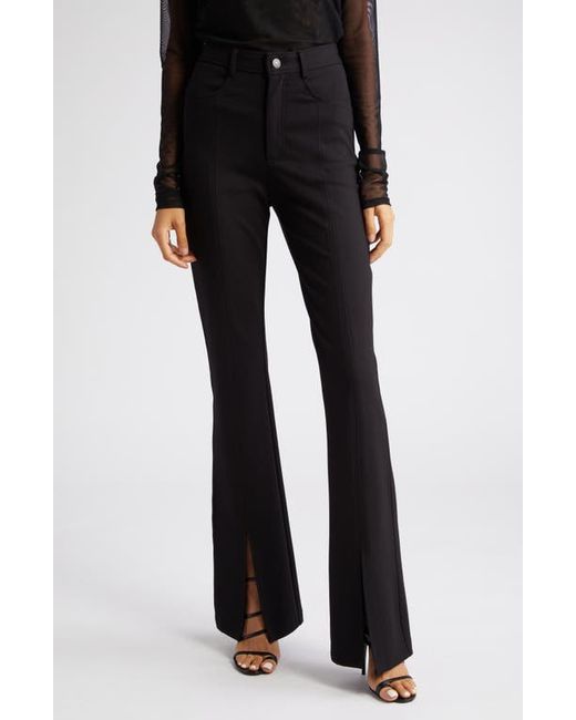 Cinq a Sept Shanis Ponte Knit Flare Pants in at 00