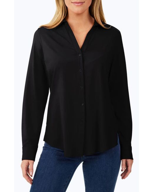 Foxcroft Mary Jersey Top in at X-Small