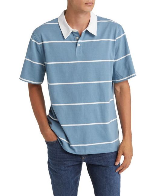 Madewell Rugby Short Sleeve Polo Shirt in at Small