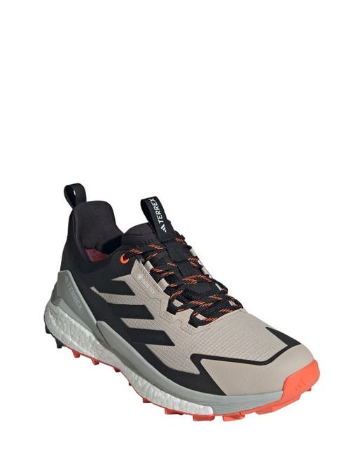 Adidas Terrex Free Hiker 2 Hiking Shoe in Core Black/Orange at 7