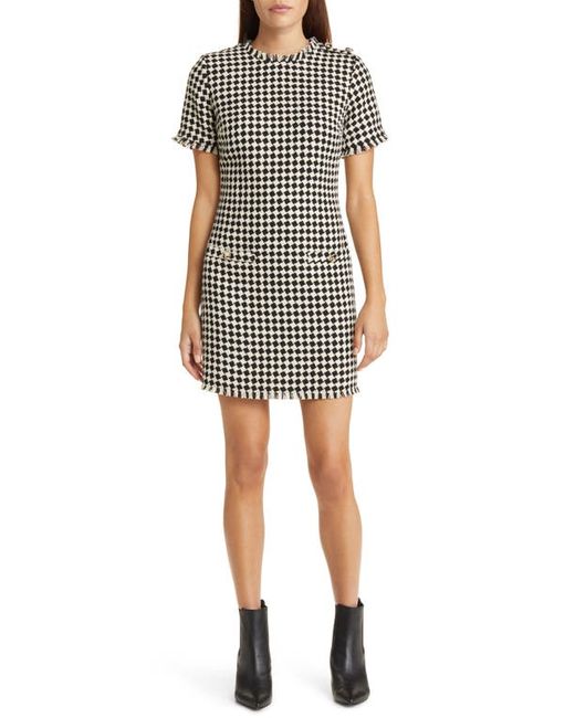 Zoe And Claire Tweed Sheath Minidress in at Small