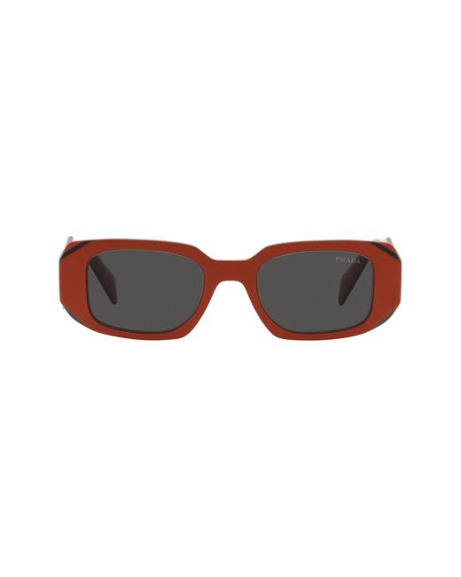 Prada Runway 49mm Rectangle Sunglasses in at