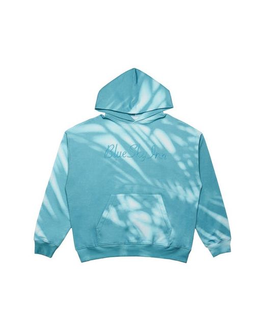 Blue Sky Inn Palm Shadow Cotton Graphic Hoodie in at Small