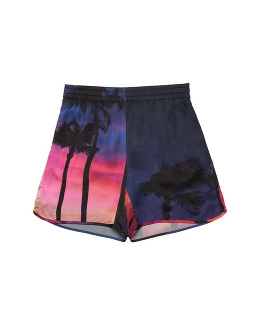 Blue Sky Inn Sunset Palms Shorts in at Small