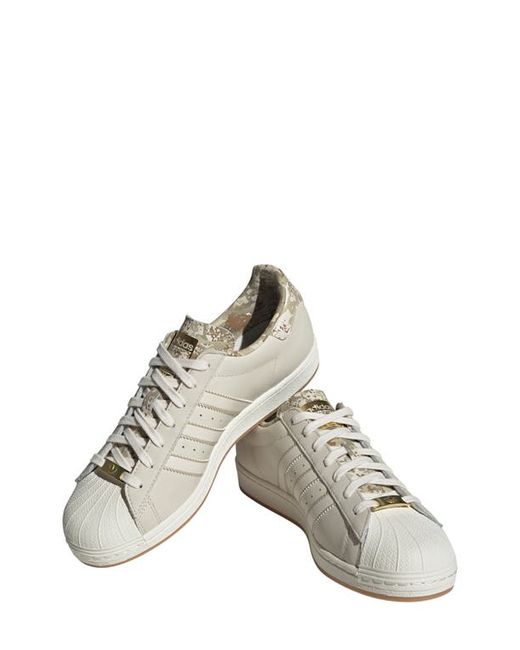 Adidas Superstar Lifestyle Sneaker in Alumina/Alumina/Off at 12