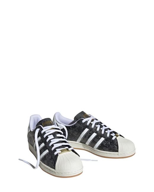 Adidas Superstar Lifestyle Sneaker in Black/Off at 10.5