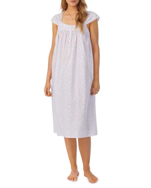 Eileen West Cap Sleeve Cotton Waltz Nightgown in at X-Small