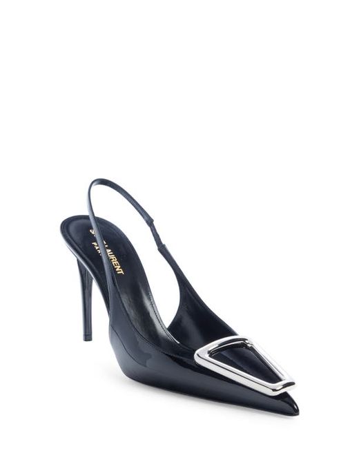 Saint Laurent Avenue Slingback Pointed Toe Pump in at 6Us