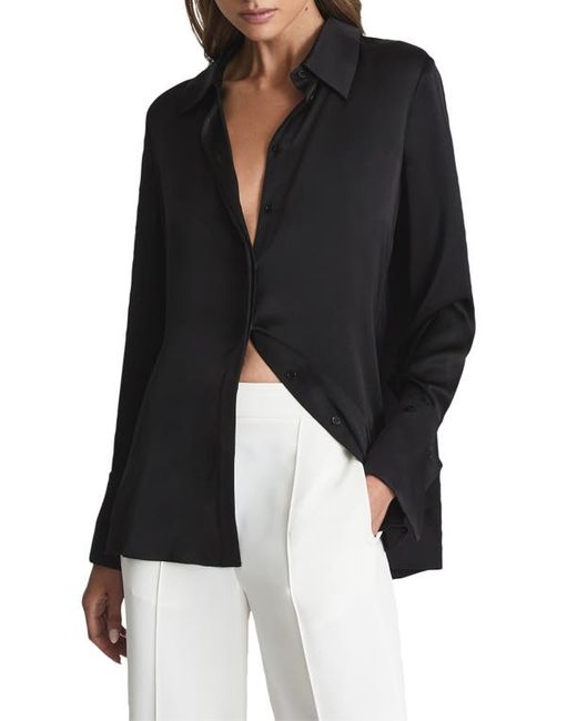 Reiss Haley Silk Shirt in at 0 Us