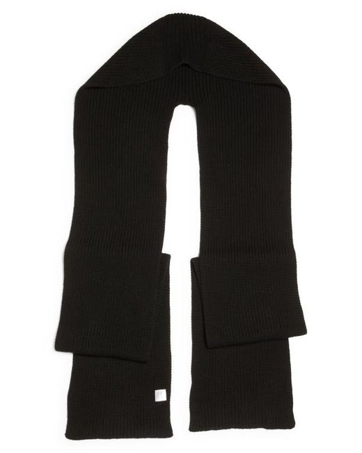 Saint Laurent Mail Oversize Hooded Cashmere Scarf in at