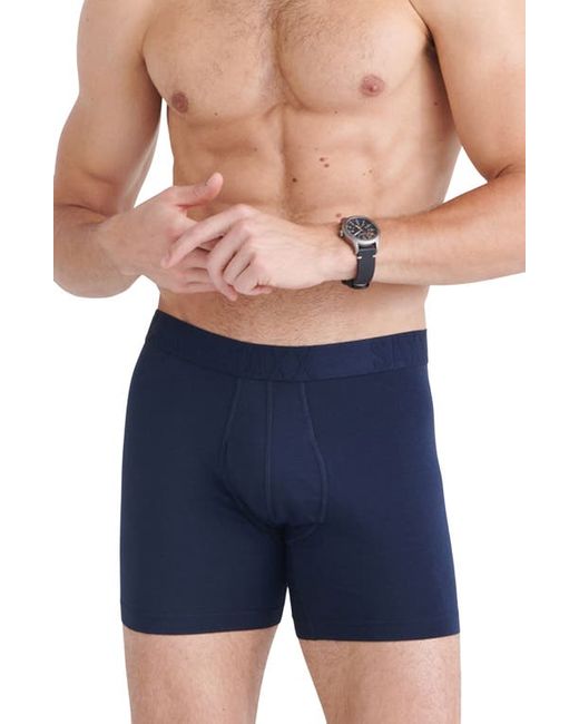 Saxx DropTemp Cooling Cotton Slim Fit Boxer Briefs in at Small