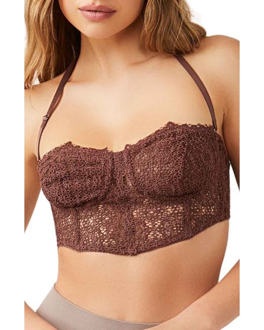 Free People Madi Lace Bustier in at X-Small