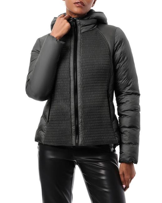 Bernardo Textured Insulated Puffer Jacket in at X-Small