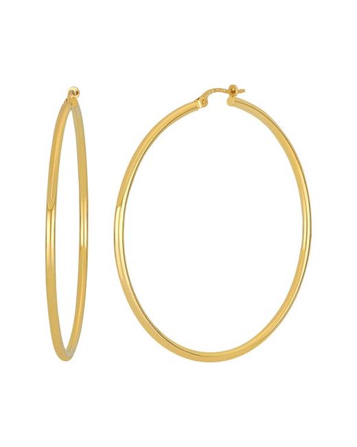 Bony Levy Omega 14K Gold Hoop Earrings in at