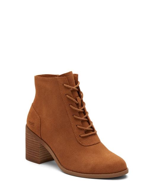 Toms Evelyn Lace-Up Bootie in at 5