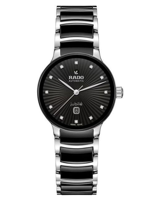 Rado Centrix Diamond Automatic Bracelet Watch 39.5mm in at
