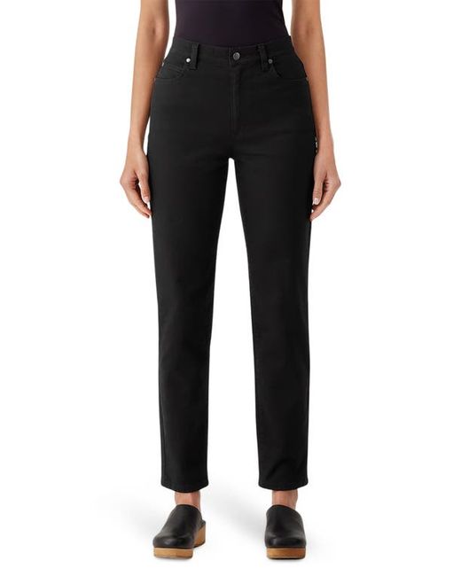 Eileen Fisher High Waist Slim Fit Jeans in at Xx-Small
