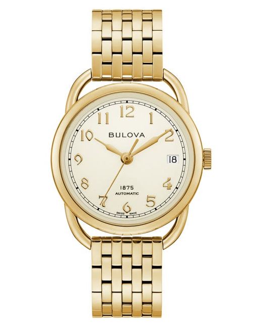 Bulova Joseph Commodore Bracelet Watch in Gold-Tone at