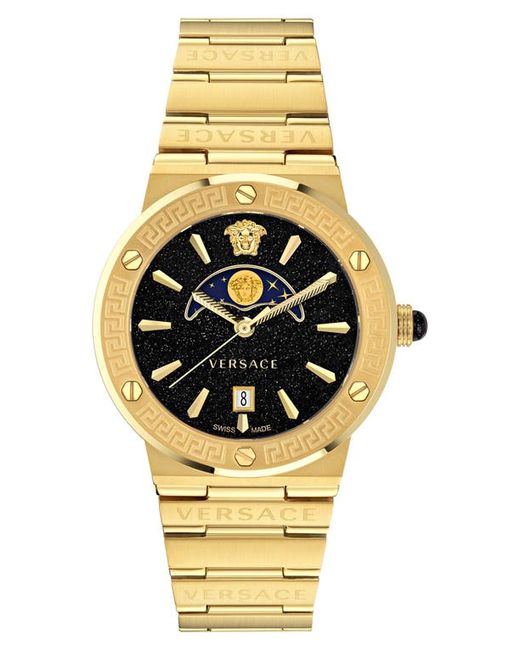Versace Greca Logo Bracelet Watch 38mm in at