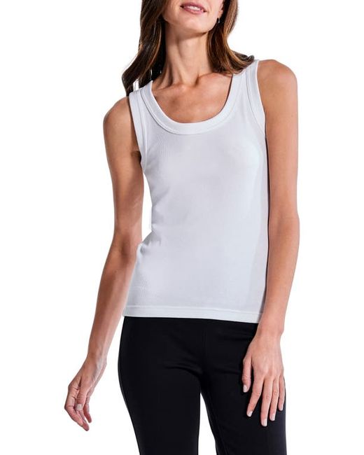 Nic+Zoe Perfect Knit Rib Scoop Neck Tank in at X-Small