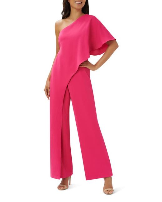 Adrianna Papell One-Shoulder Jumpsuit in at 4