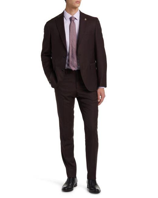 Ted Baker London Roger Extra Slim Fit Stretch Wool Suit in at 36 Regular