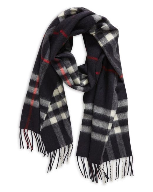 Burberry Giant Check Cashmere Scarf in at