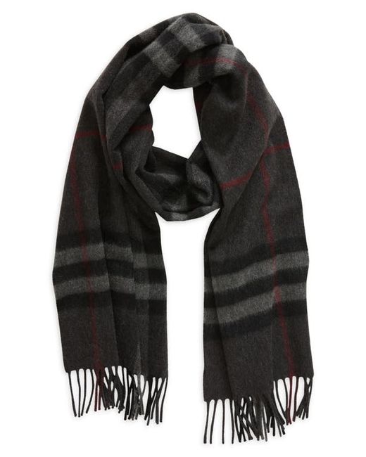 Burberry Giant Check Cashmere Scarf in at