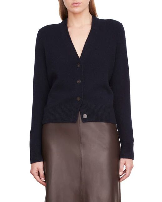 Vince V-Neck Cashmere Cardigan in at Xx-Small