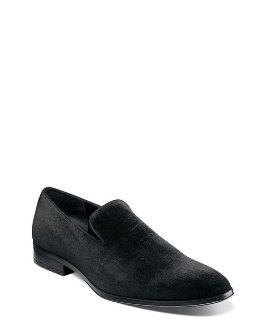 Stacy Adams Savian Velour Loafer in at 7