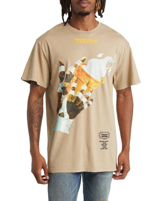 Icecream Sundae Night Oversize Graphic T-Shirt in at Small
