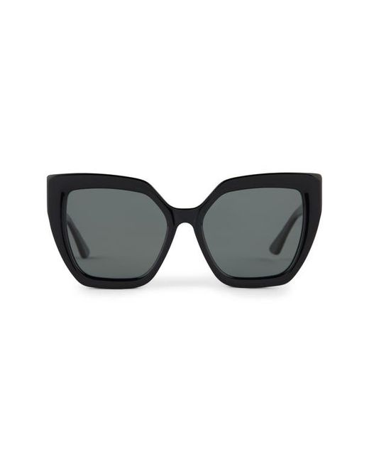 Diff Blaire 55mm Polarized Cat Eye Sunglasses in at