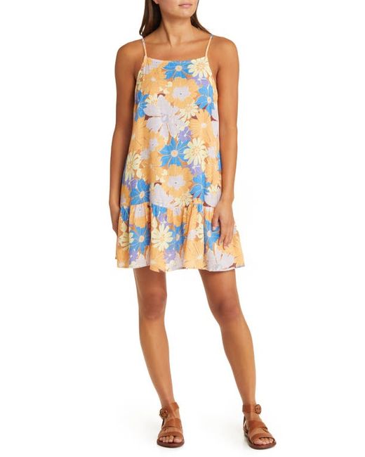Rip Curl Sunrise Session Floral Print Cover-Up Dress in at X-Small
